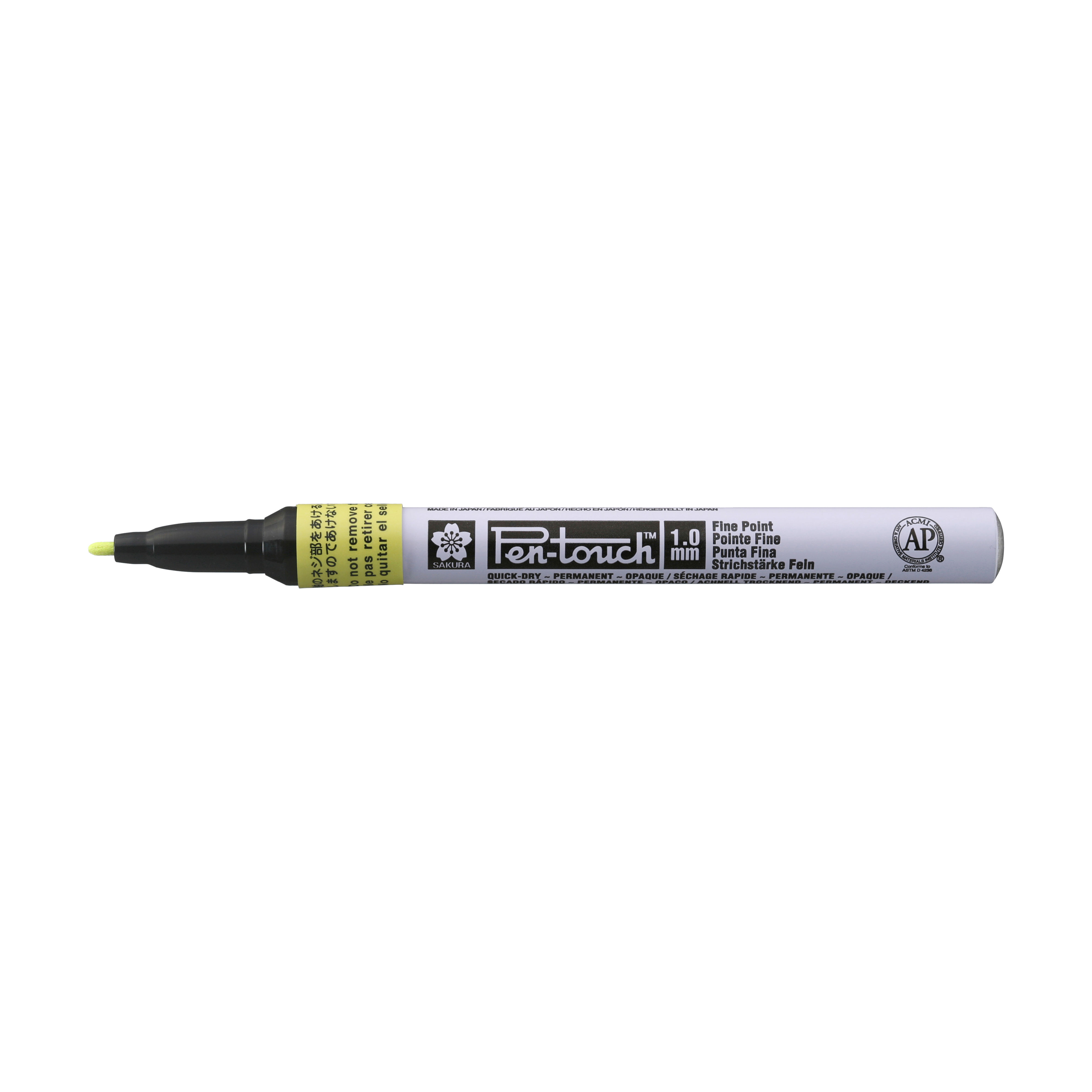 Sakura Marker Pen-Touch Fijn Fluo Geel