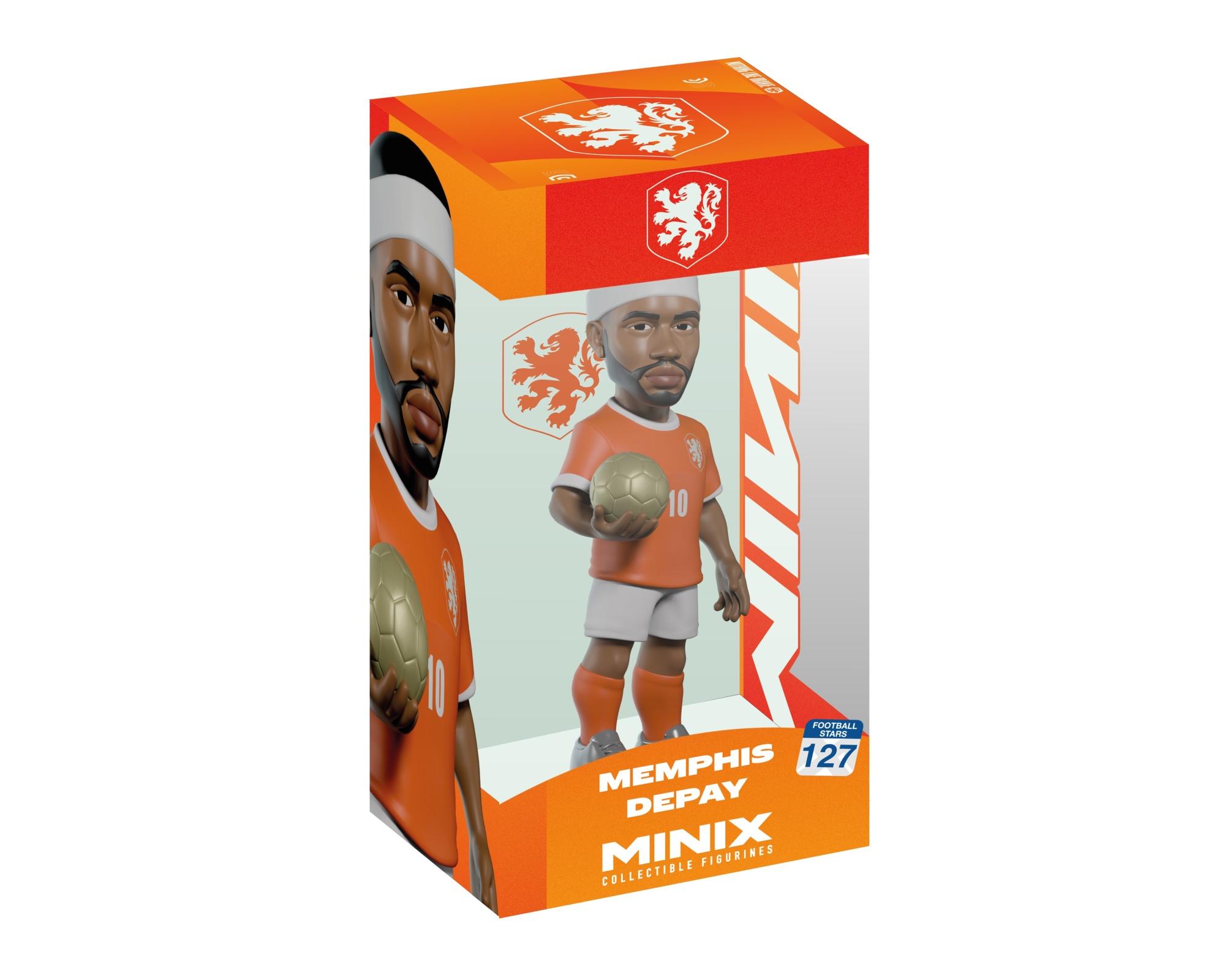 Minix Figuur 12 cm - Nederlands Elftal - Memphis Depay 10