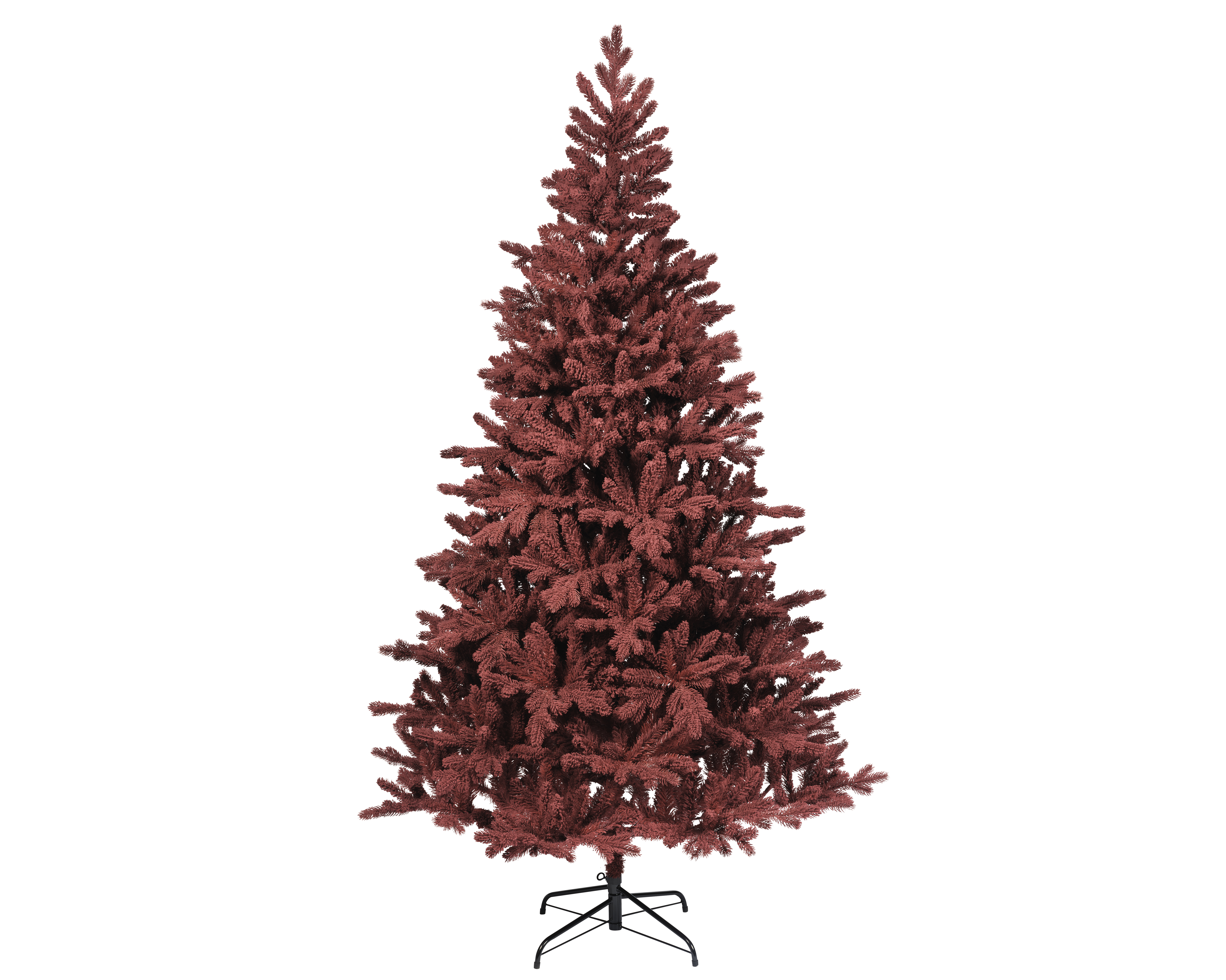 Kerstboom Burgundy Fir Red 180x112 cm - 1234 Tips - PE/PVC