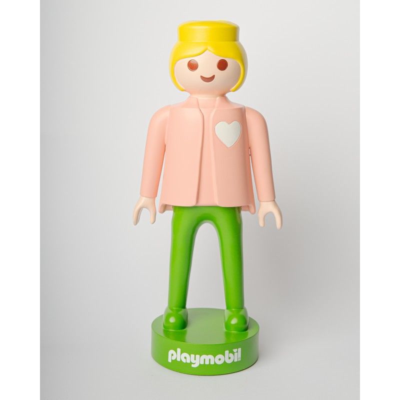Blogo Vaas Playmobil Women Pink - 16.5x11.6x35 cm - Beeld