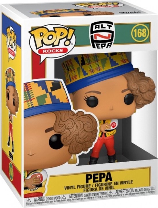 Funko Pop! Rocks - Salt 'n' Pepa: Pepa 168 Funko Pop! Rocks - Salt 'n' Pepa: Pepa 168