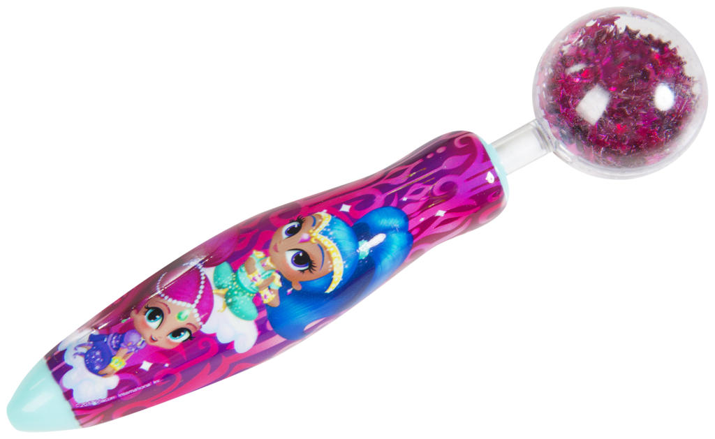 Balpen met Glitterbal Shimmer and Shine
