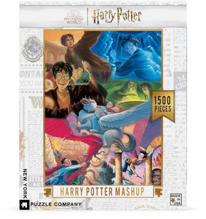 New York Puzzle Company Harry Potter Mashup - 1500 stuks
