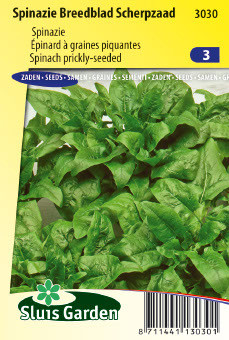 Spinazie Breedblad Scherpzaad 50 g
