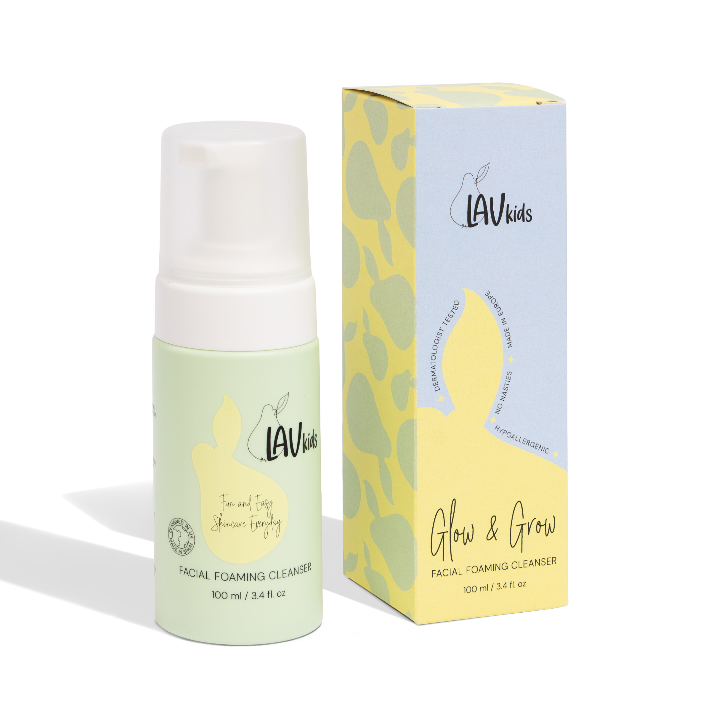 LAV Kids Foaming Gezichts Cleanser 100 ml