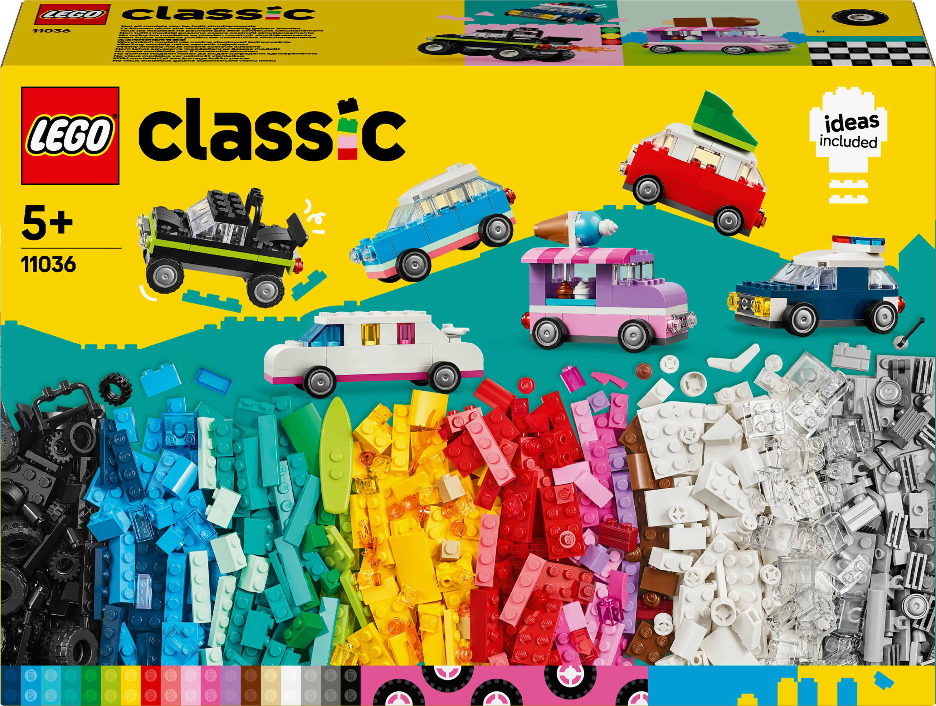 LEGO Classic 11036 Creatieve Voertuigen