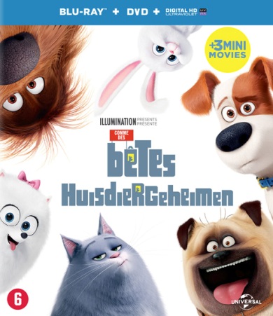 Huisdiergeheimen + 3 Mini Movies BRD & DVD Secret Life of Pets