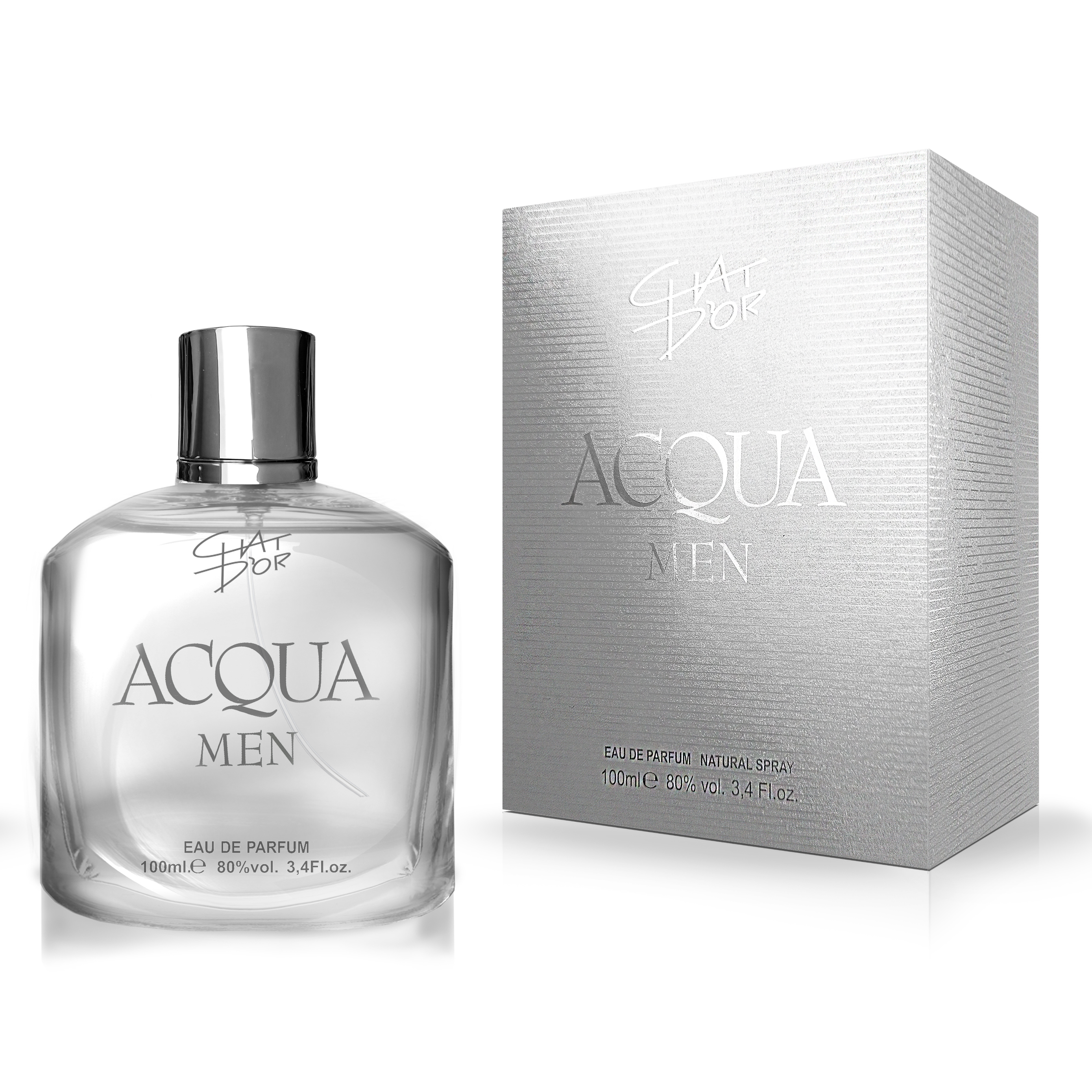 Chat D'Or Eau de Parfum - Aqua Men 100 ml - Men