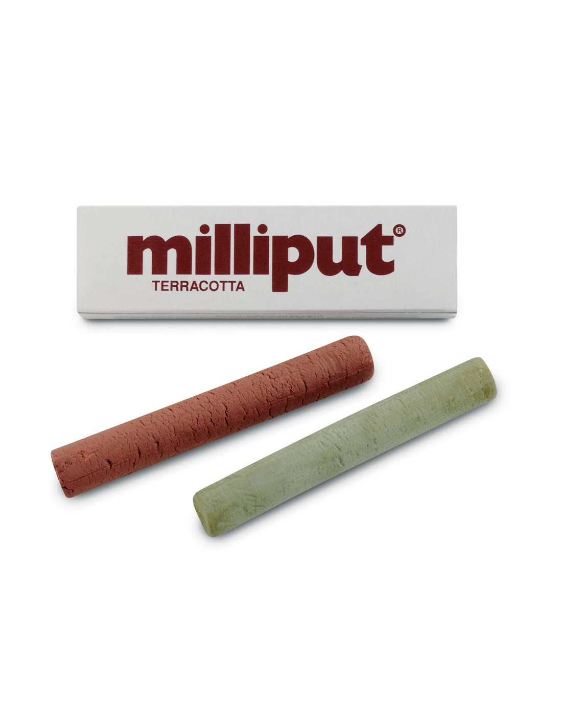 Milliput Tweecomponenten Epoxyplamuur Terracotta