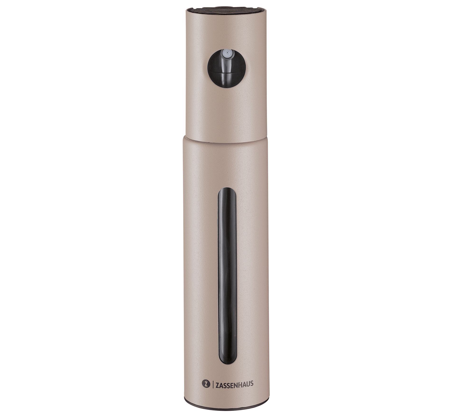Zassenhaus Oliespray Oleon Grey 100ml - Verstuiver - RVS/Glas - 4x19 cm