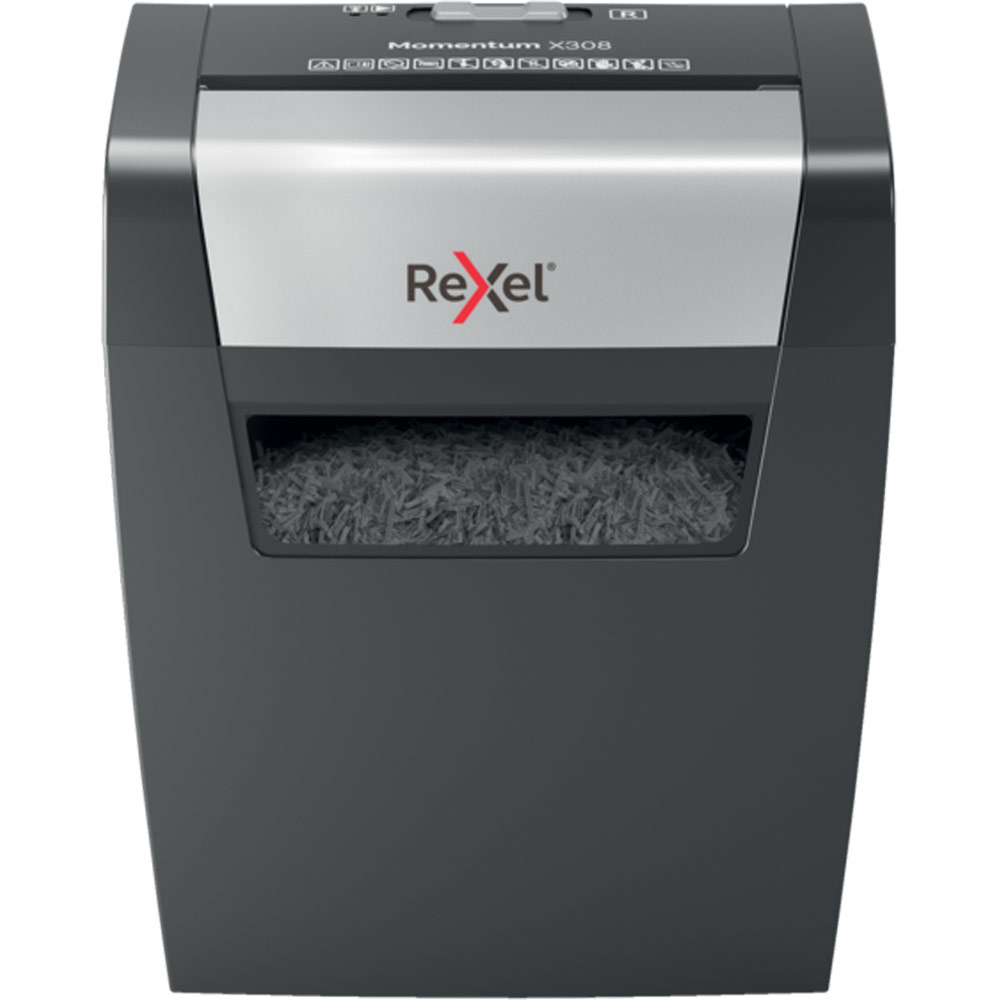Rexel Papiervernietiger x308 - 8 vel Cross Cut - 15 l