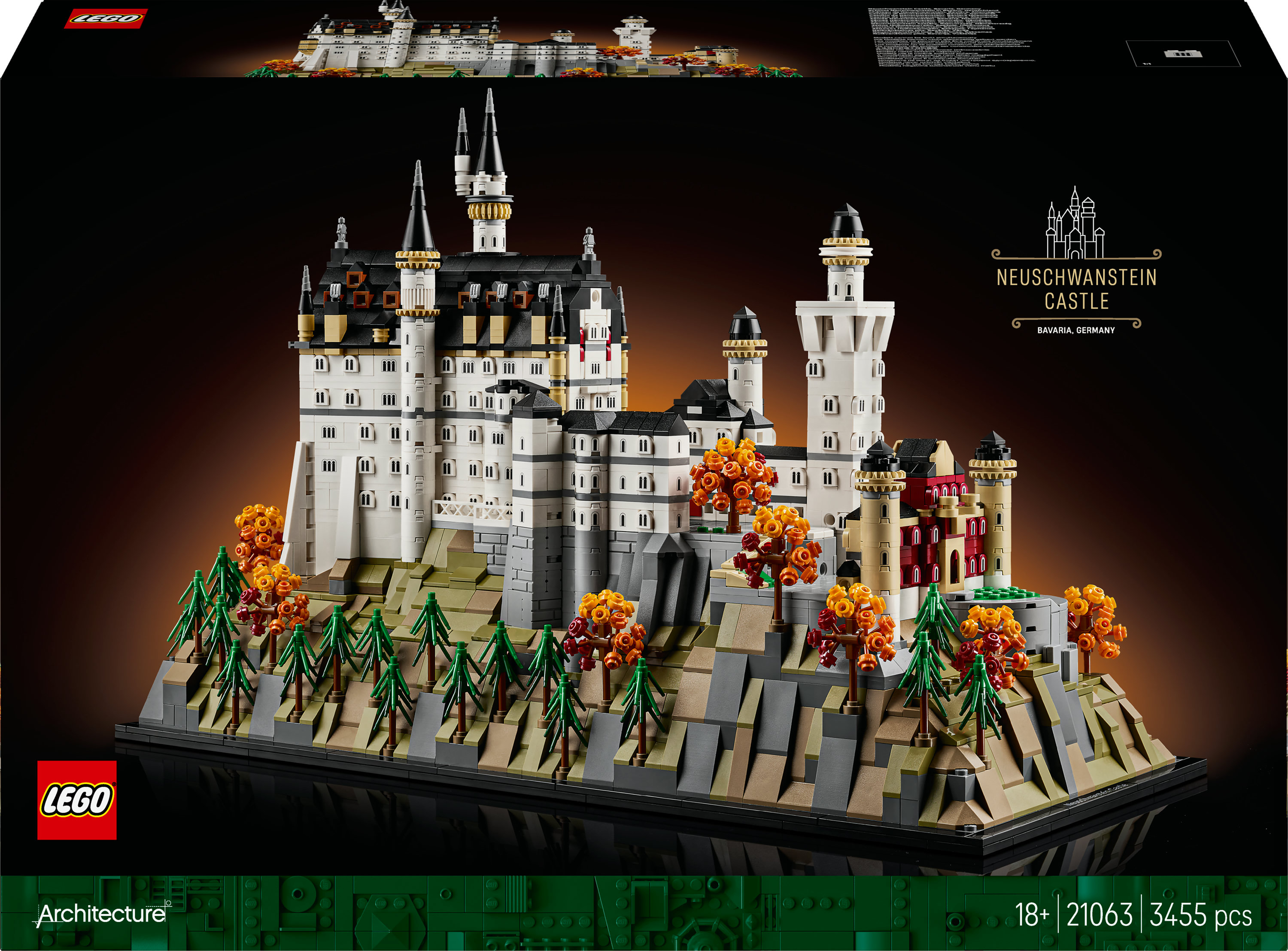 Lego Architecture 21063 Slot Neuschwanstein