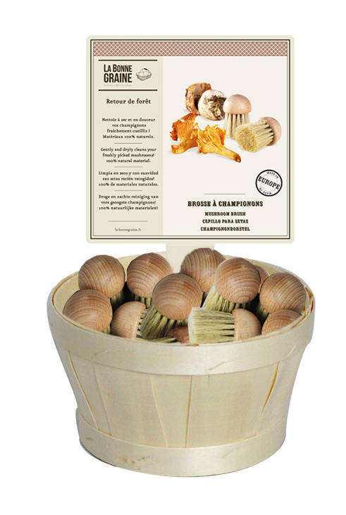 Louis Tellier Champignonborstel Hout