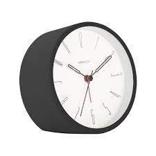 Karlsson Alarmklok Belle Numbers 11cm Black - Analoog