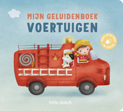 Little Dutch - Mijn Geluidenboek Voertuigen +1j