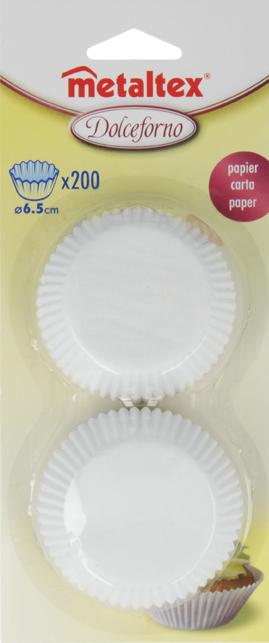 Metaltex Cakevorm Papier 6.5cm 200 stuks Cupcake