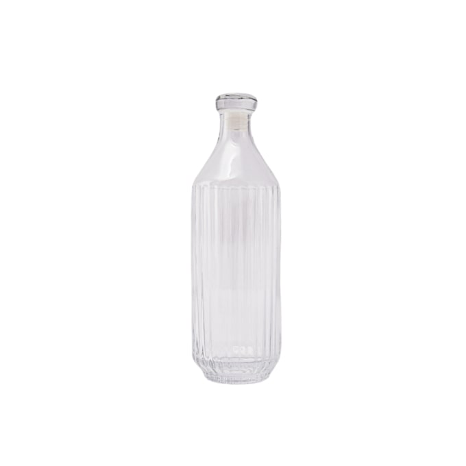 XLBoom Fles/Karaf Mila Clear 500ml - Glas - 7x22.5 cm