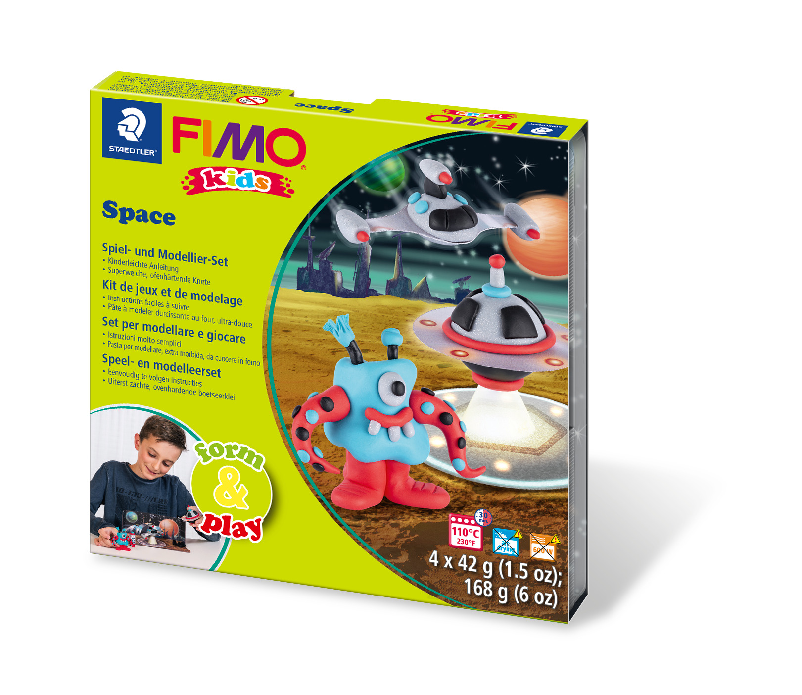 Fimo Kids Form & Play Boetseerklei Ruimte