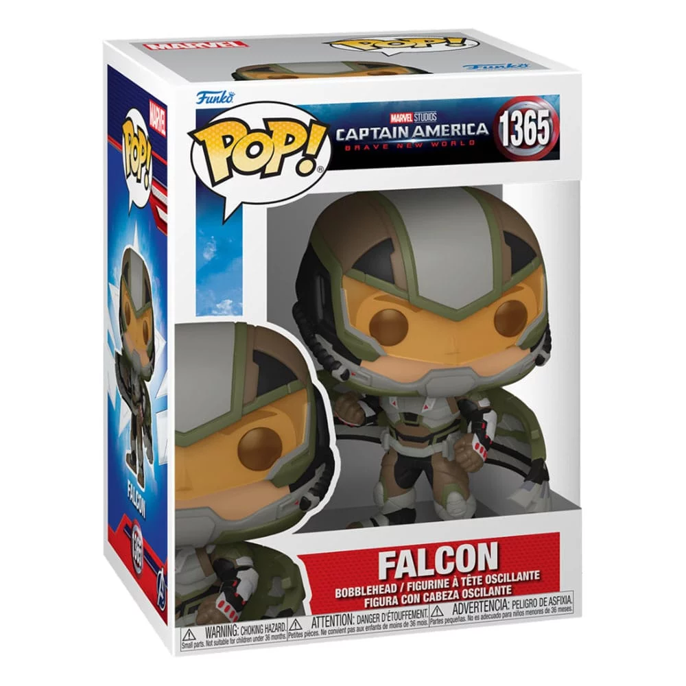Funko Pop! Movies Marvel - Captain America Brave New World: Falcon 1365 Funko Pop! Movies Marvel - Captain America Brave New World: Falcon 1365