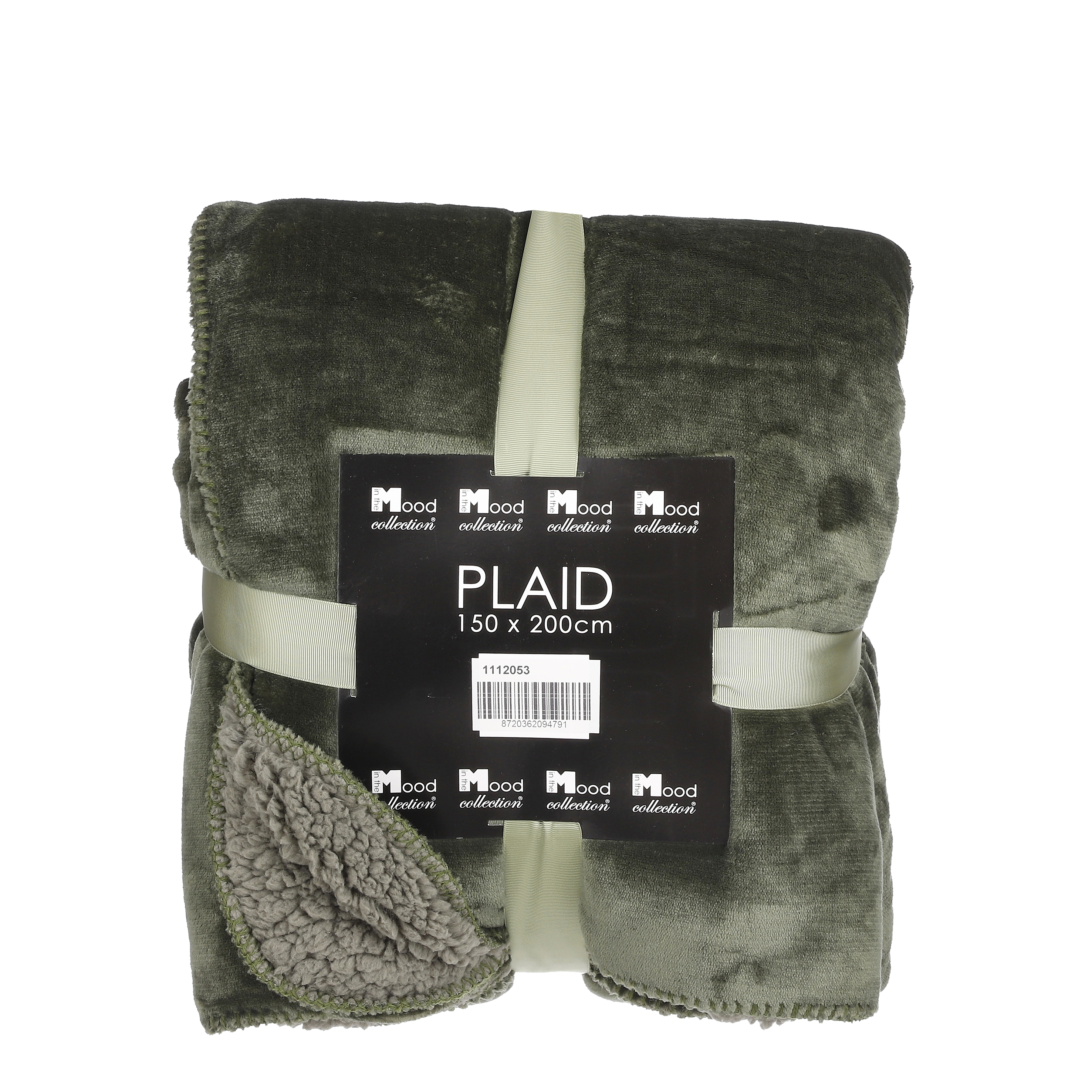 Plaid Mardy Fleece 200x150 cm Donkergroen