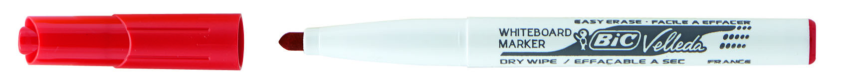 BIC Velleda 1741 Whiteboardmarker Rood Medium Ronde Punt - vrac