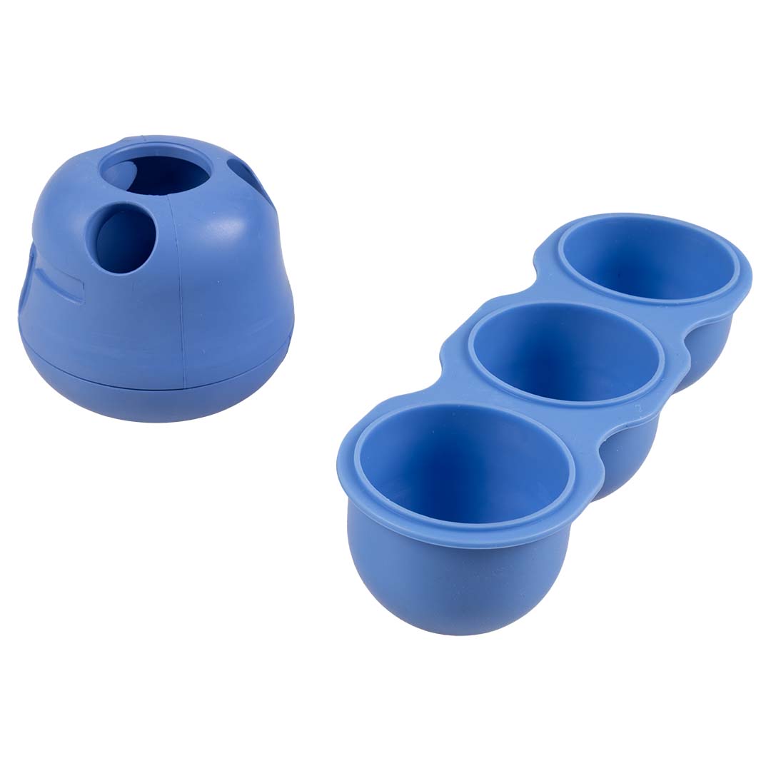 DuvoPlus Snackspeelgoed Hond Chilly 11x11x9 cm Blauw