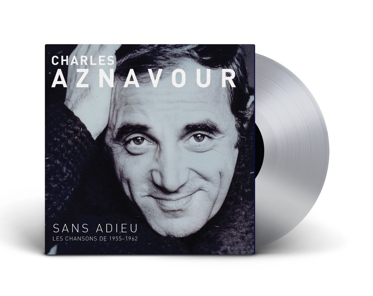 Charles Aznavour - Sans Adieu LP Crystal Transparant Vinyl Edition
