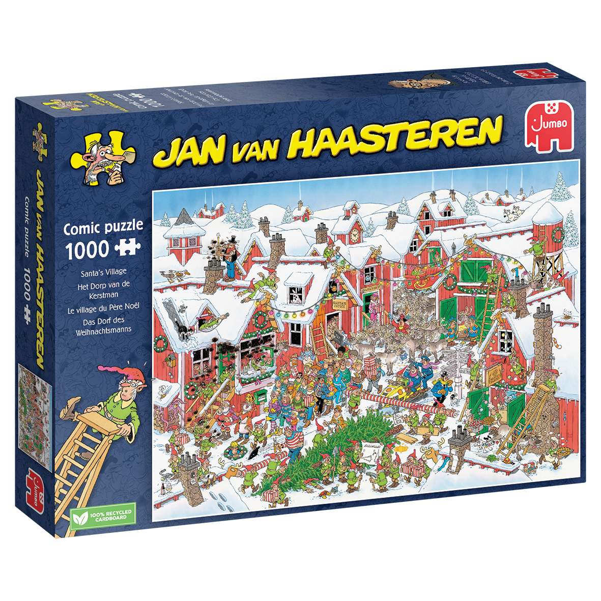 Jan van Haasteren Het Dorp van de Kerstman Puzzel 1000 stuks