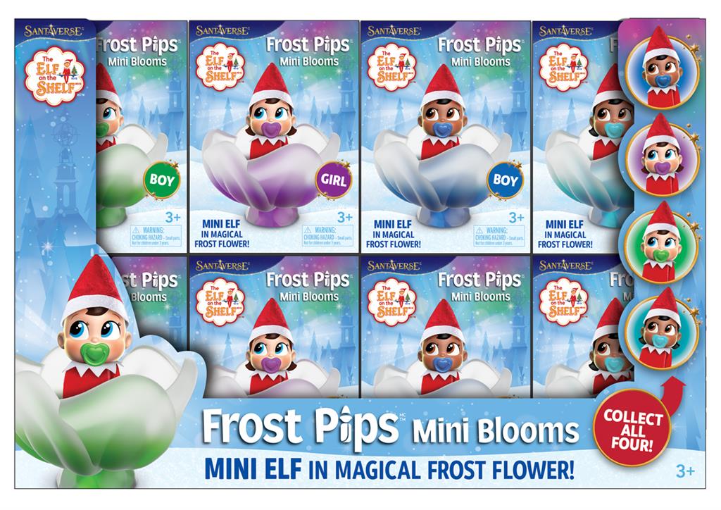 The Elf on the Shelf Frost Pip in Mini Bloom - assorti - prijs per stuk