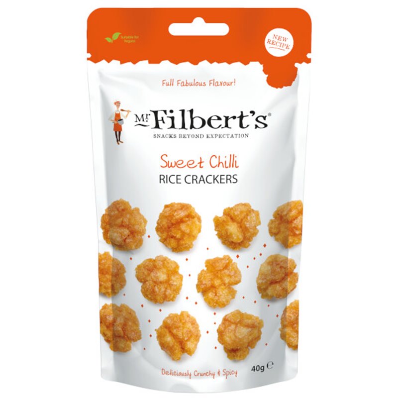 Gefrituurde Rijstcrackers met Chilli 40g