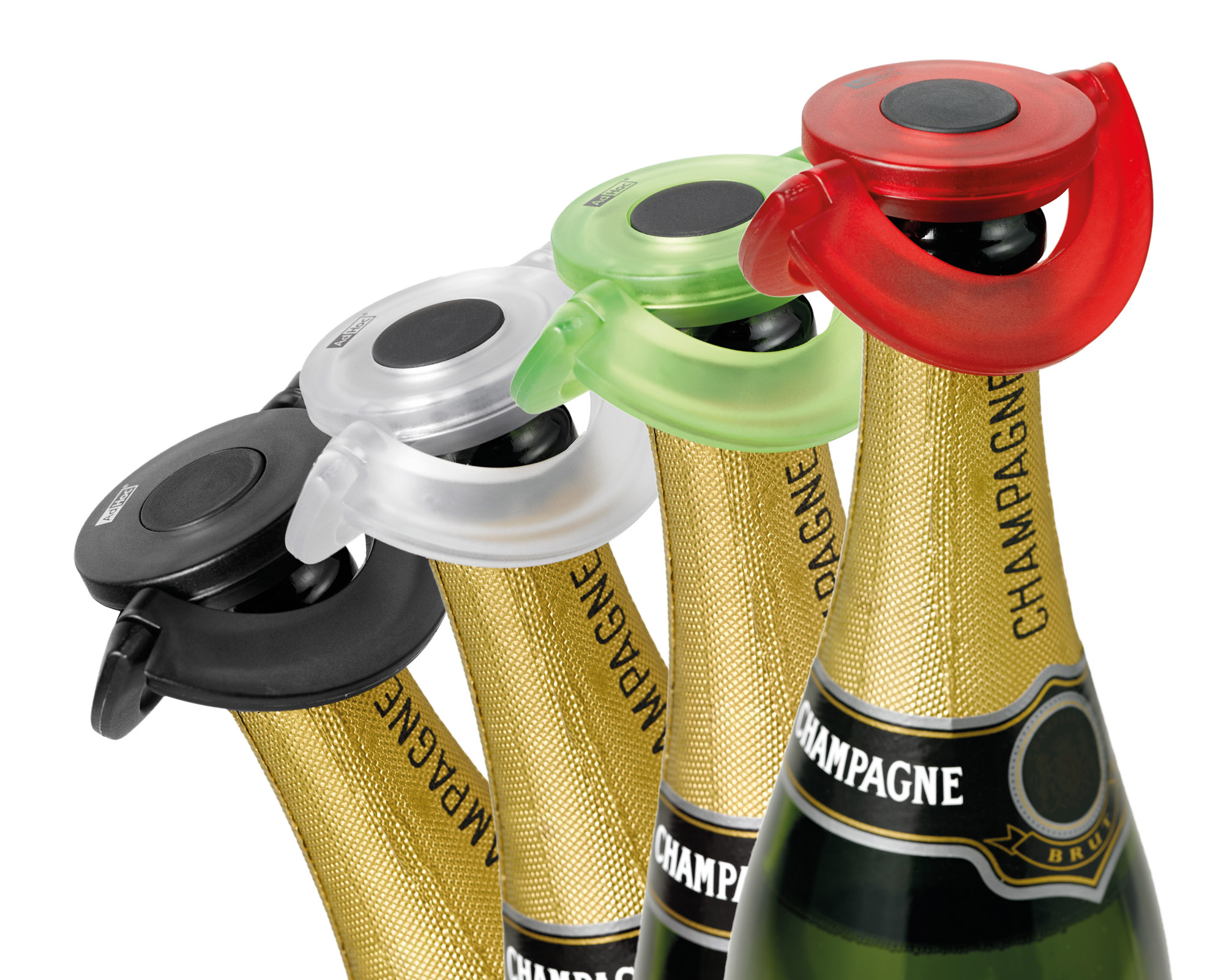 AdHoc Flessenstop Champagne Gusto 8.2cm