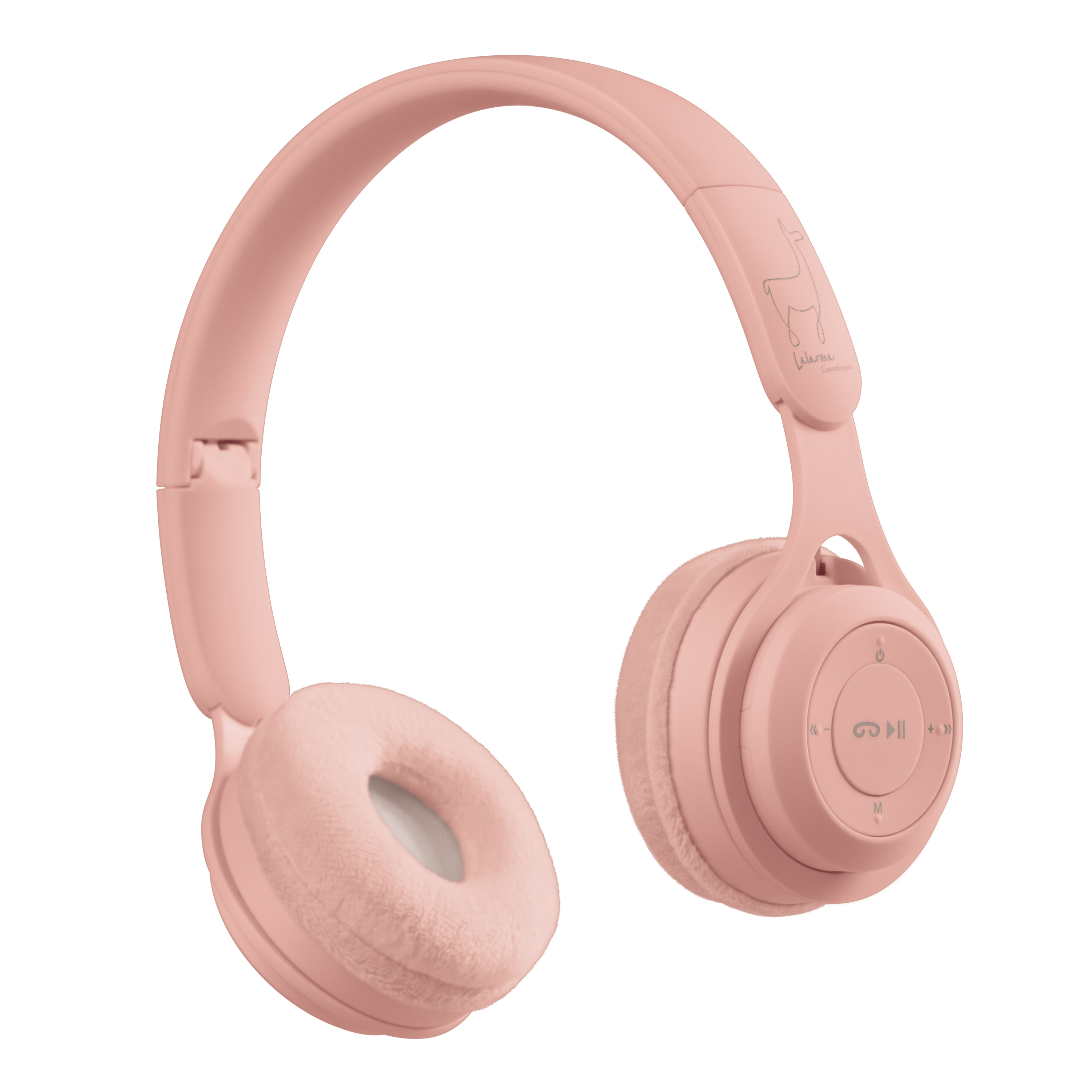 Lalarma Koptelefoon Draadloos Pastel Roos - Bluetooth - 5.5u Batterij