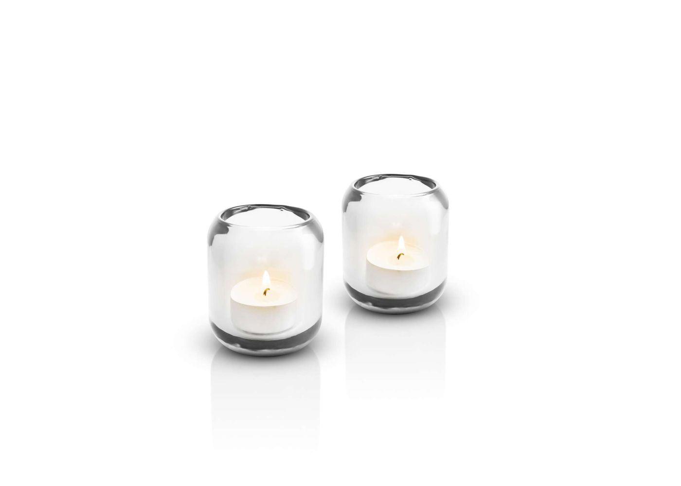 Eva Solo Theelichthouder Acorn Clear set 2 stuks - 6.7x7.7cm