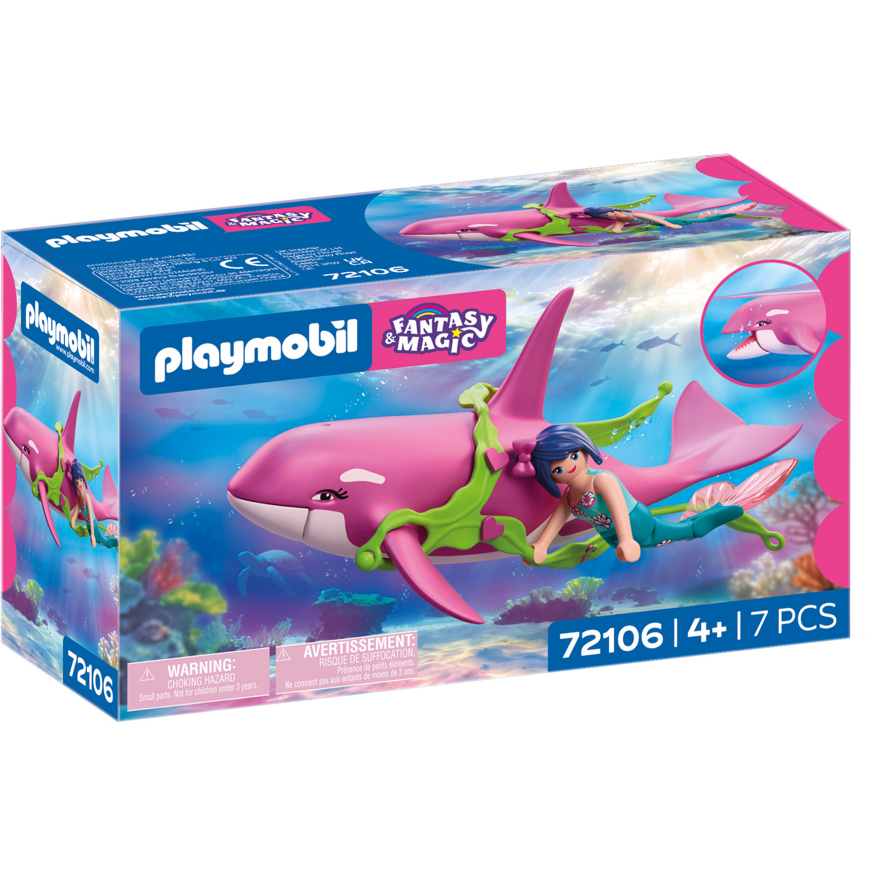 Playmobil 72106 Princess Magic Orka met zeemeermin