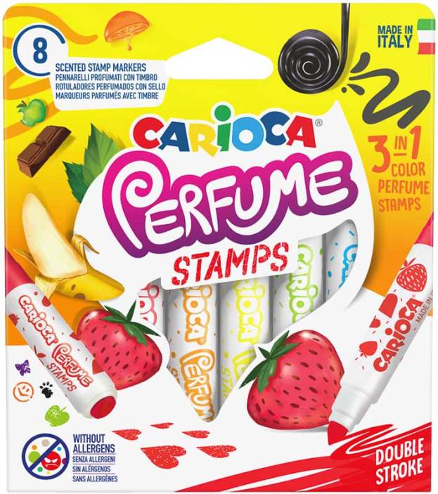 Carioca Stempelstiften Geparfumeerd 8 stuks
