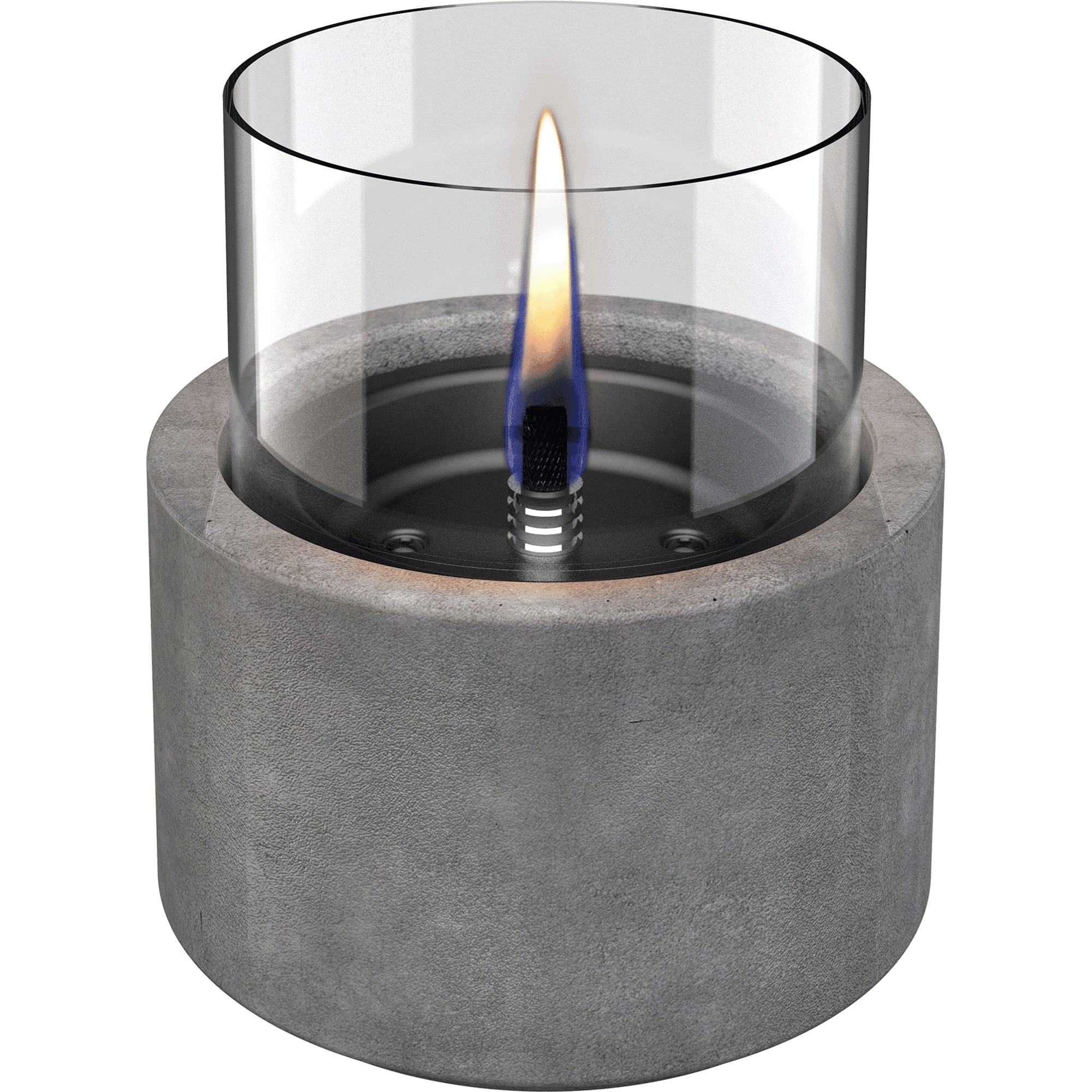 Tenderflame Oliekaars Lotus 12 Keramiek 250ml - 8 Branduren - 13x17.5 cm