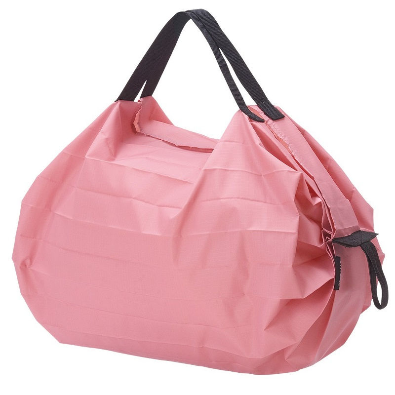 Shupatto One-Pull Shopper Basic S 7.5l Momo (Peach) 26x30 cm - Opvouwbaar