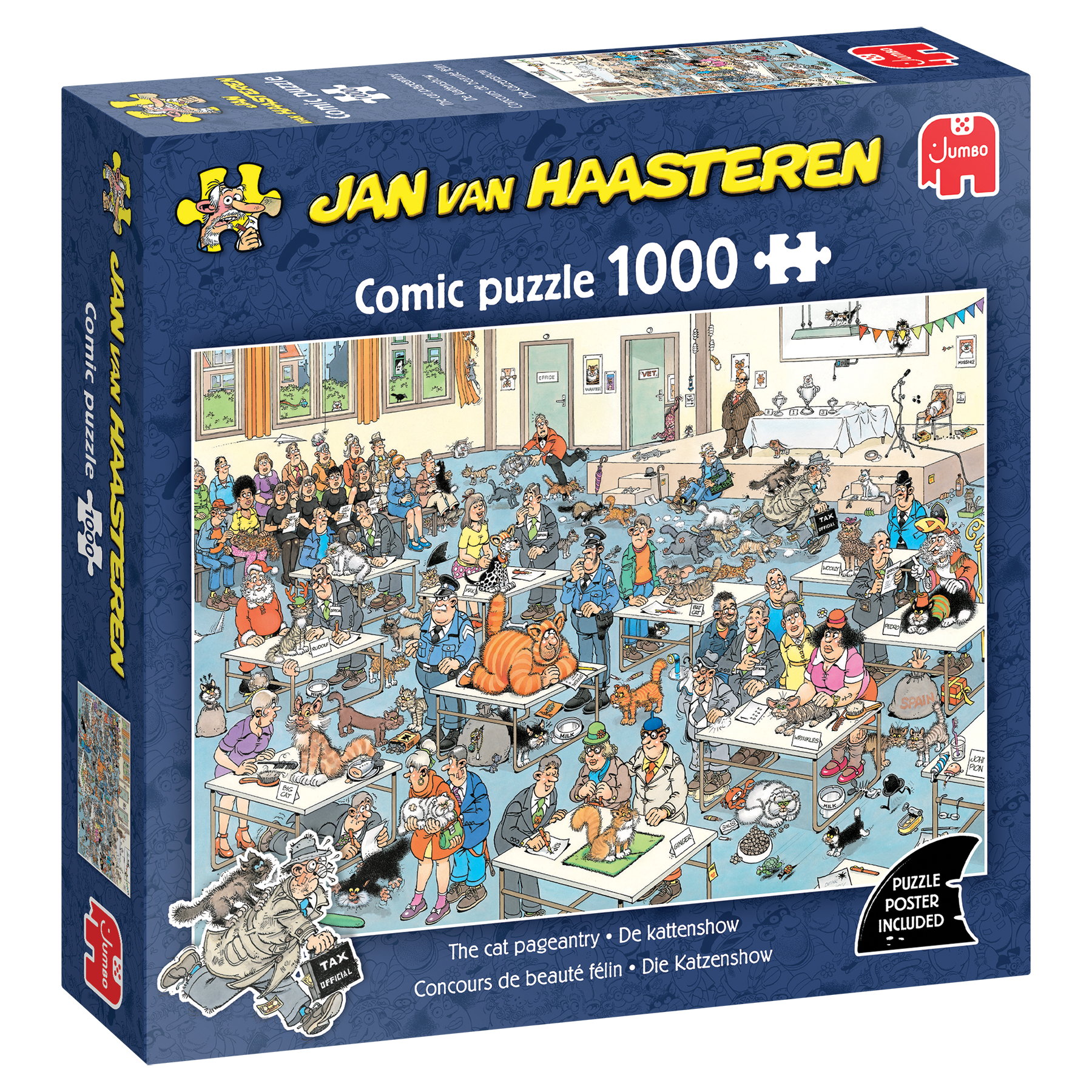 Jan van Haasteren De Kattenshow Puzzel 1000 stuks