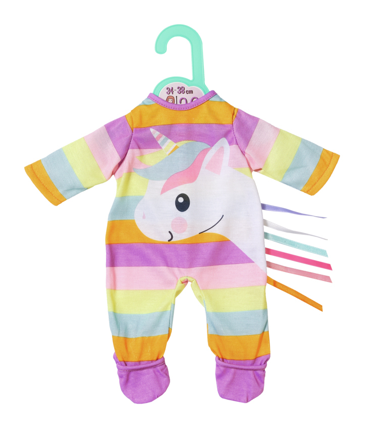 Dolly Moda Eenhoornromper voor 34-38 cm Pop