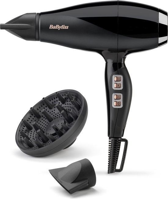 Babyliss Haardroger 2300 W. Brushless motor 5 jaar Waarborg, Professioneel, 6716DE