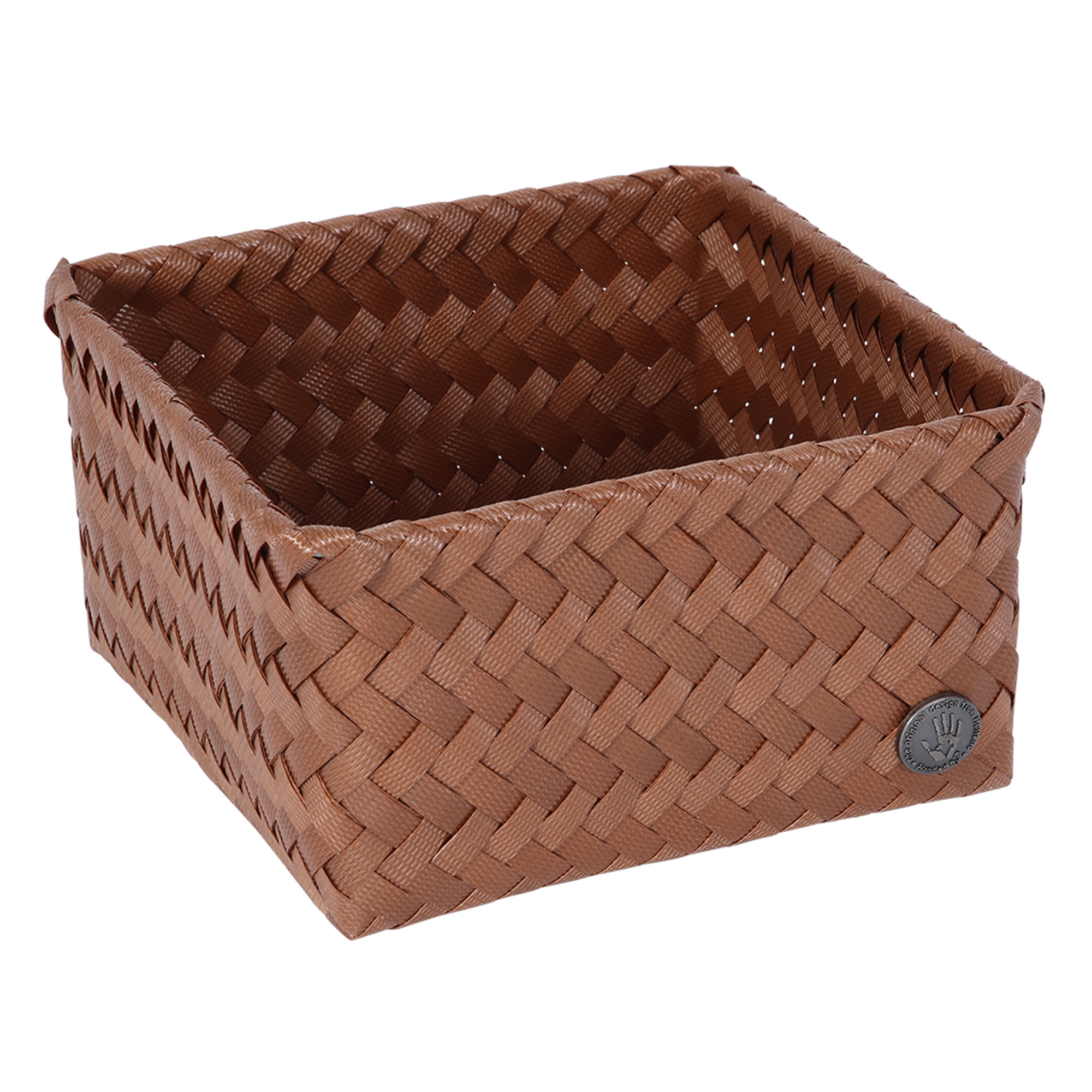 Handed By Mand Fit Square 18 Sienna 18x18x10 cm - Handgemaakt