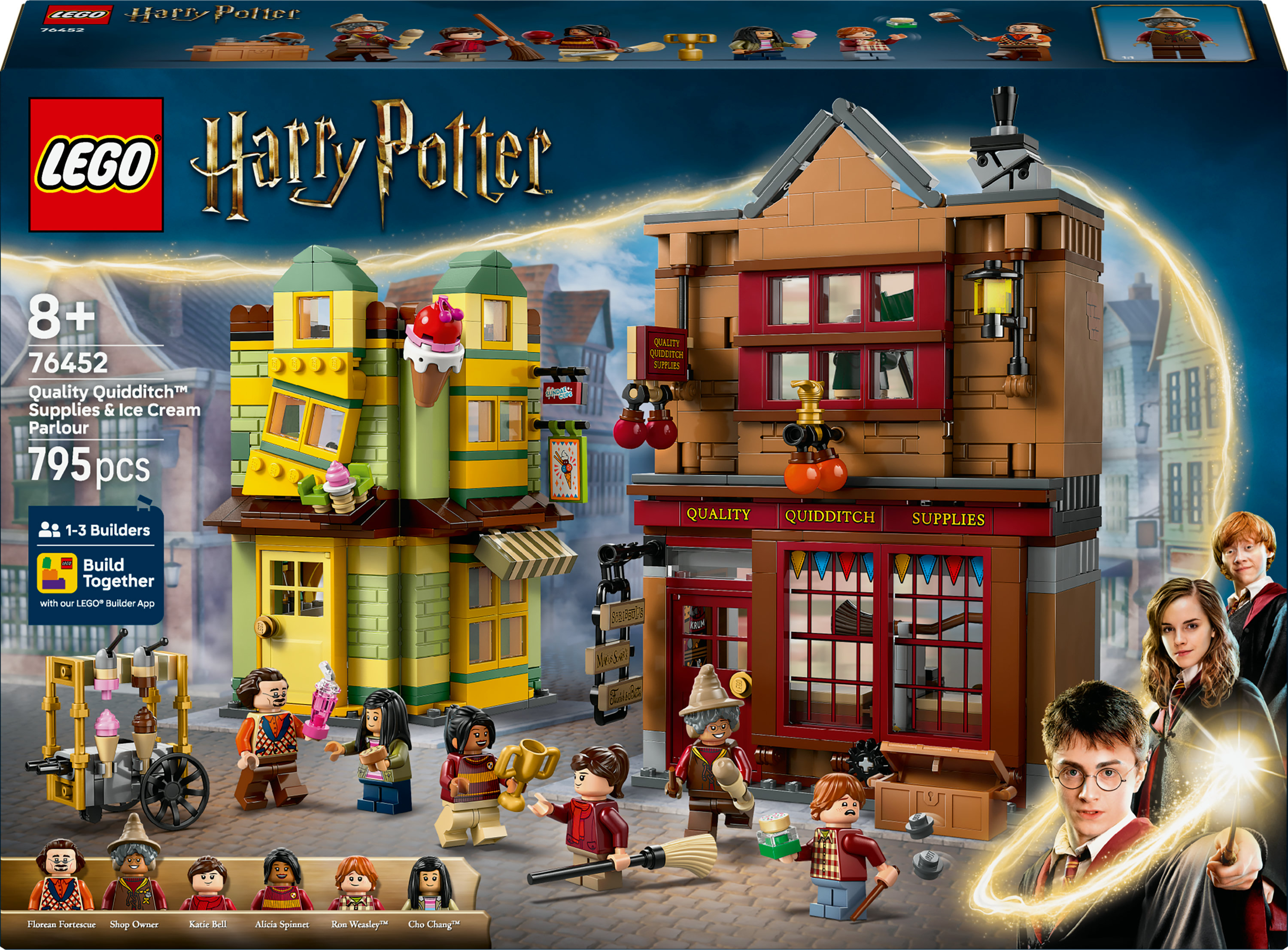 Lego Harry Potter 76452 Zwik & Zwachtels Zwerkbalpaleis en Ijssalon