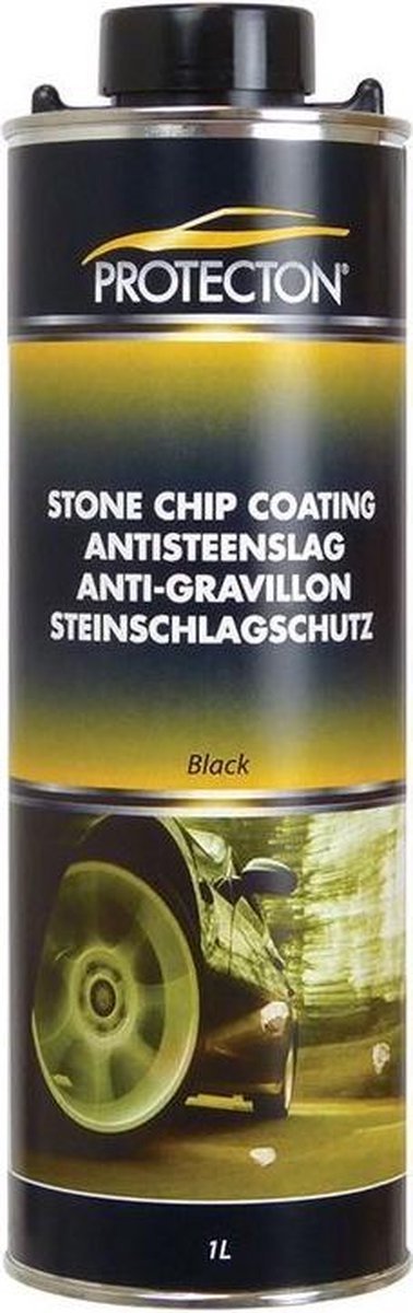 Protecton Anti Steenslag Zwart 1 liter
