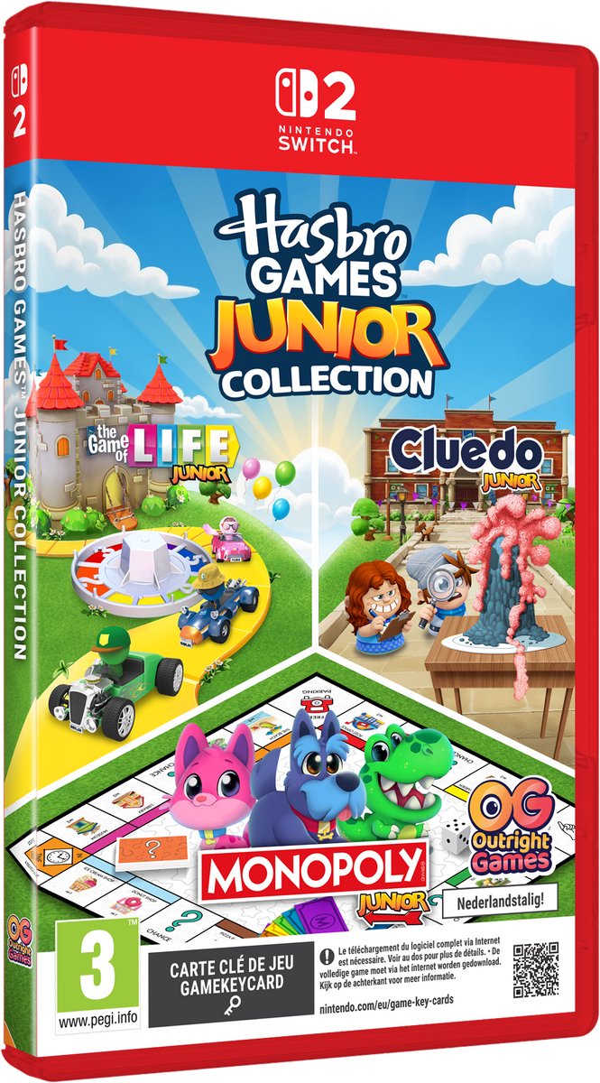 Nintendo Switch 2 Hasbro Games Junior Collection