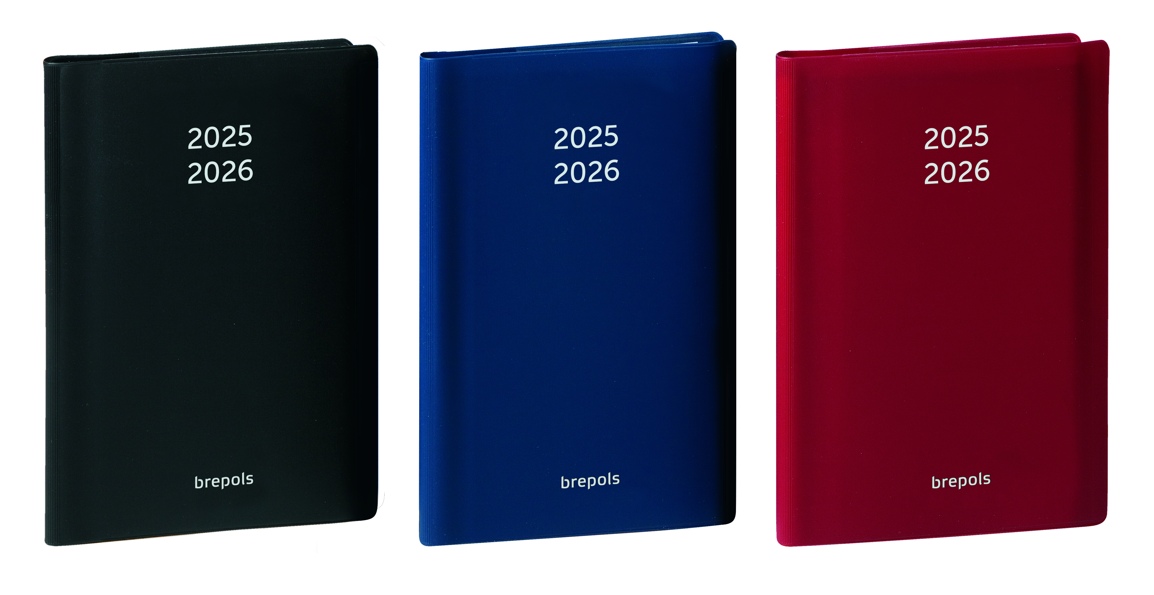 Brepols Schoolagenda 2025-26 Student PVC Seta 1week/2pag Spiraal assorti 9x16 cm - per stuk