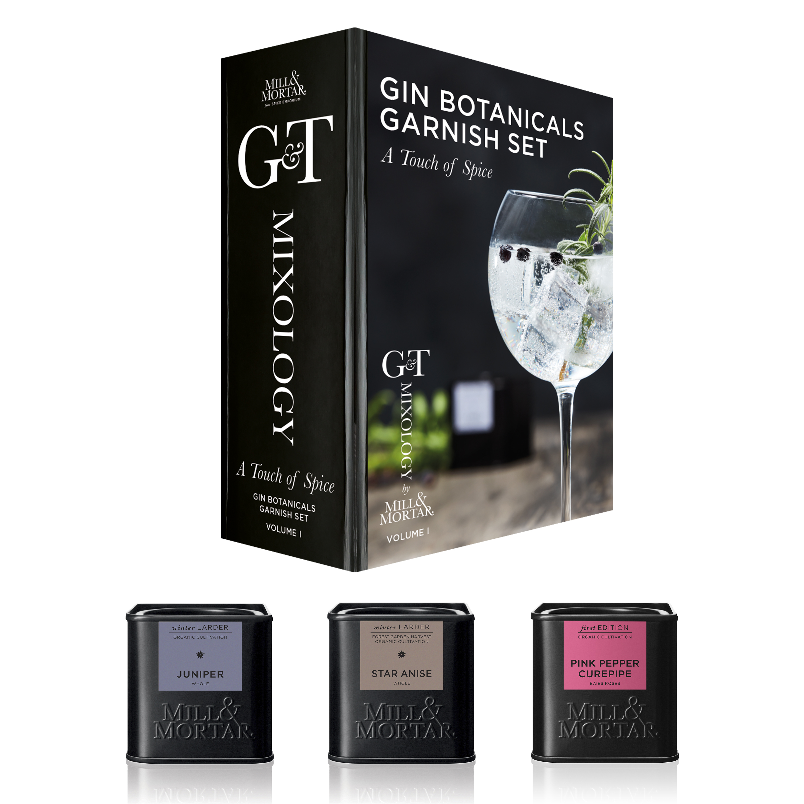 Mill & Mortar Giftbox Gin & Tonic A Touch of Spice Vol I - Bio