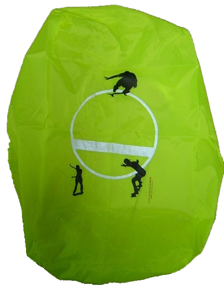Dandell Universele Fluo Regenhoes Eyecatcher, reflecterend.