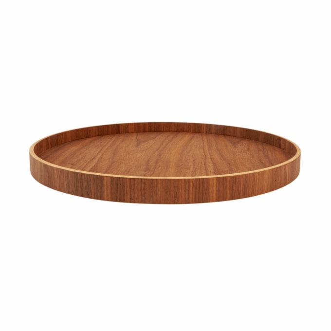 XLBoom Dienblad Serve Walnut 40cm