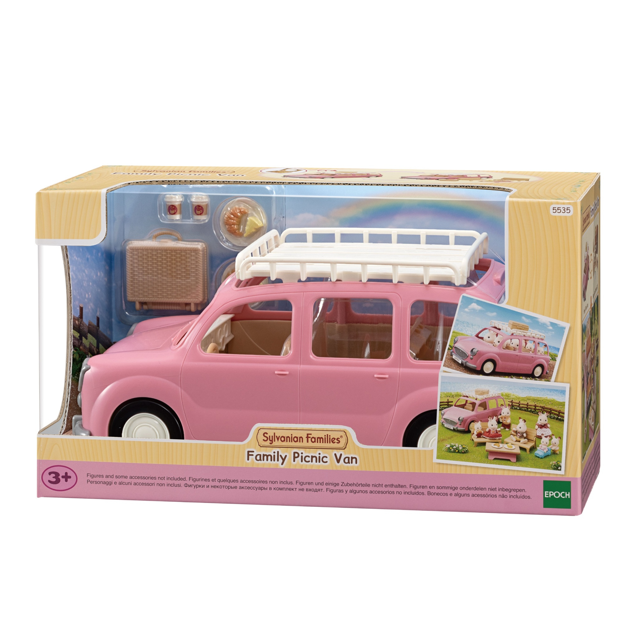 Sylvanian Families 5535 Roze Familiepicknick Auto