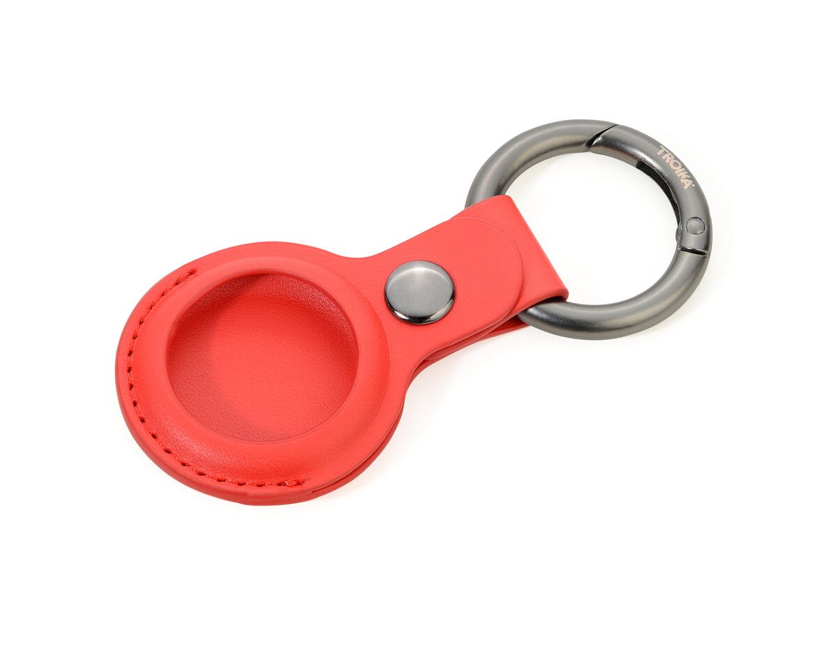 Troika Sleutelhanger met Airtag Cover Rood